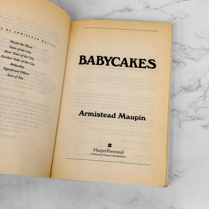 Babycakes by Armistead Maupin [TRADE PAPERBACK] 1994 • Tales of the City #4