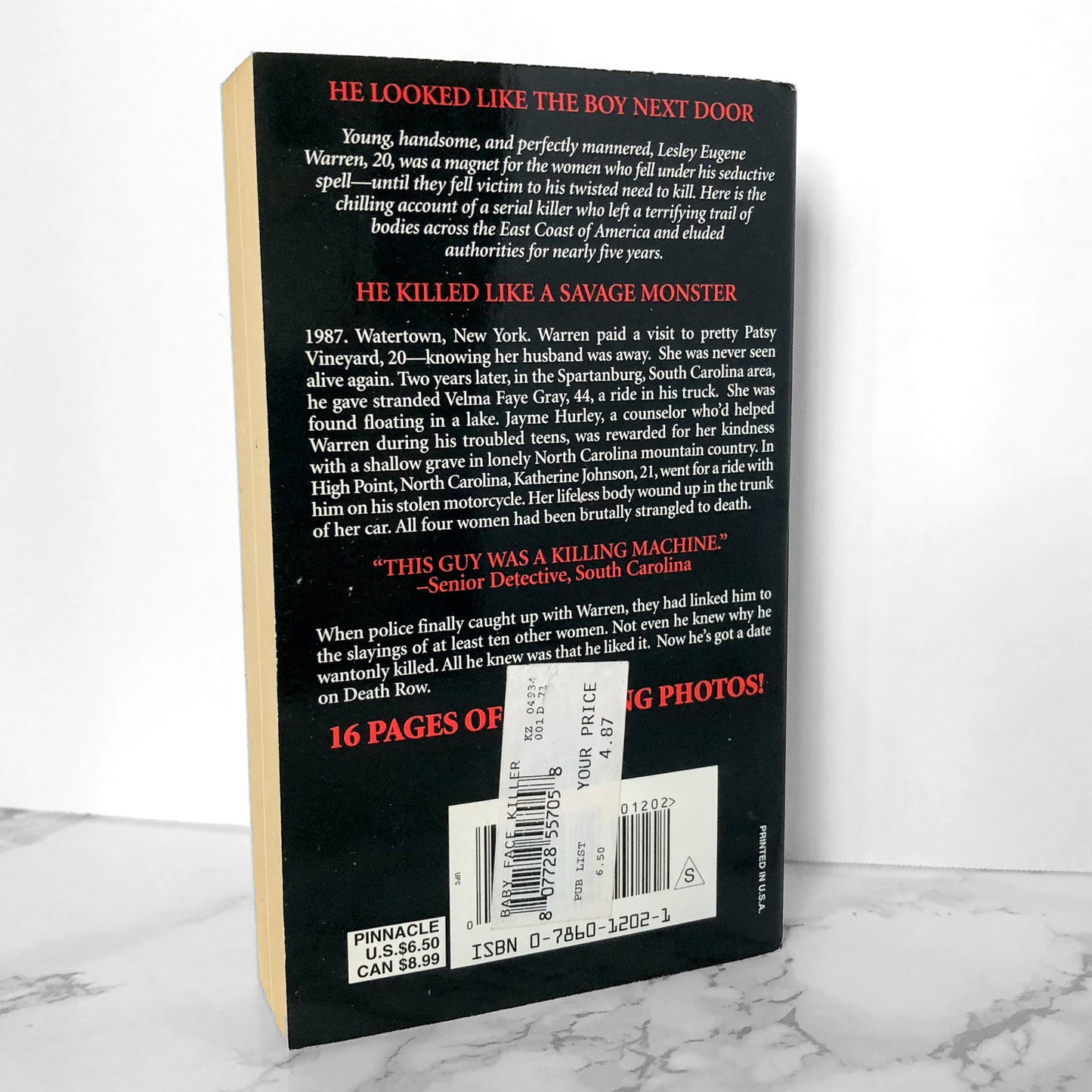 The Babyface Killer by Jon Bellini [FIRST PRINTING / 2002]