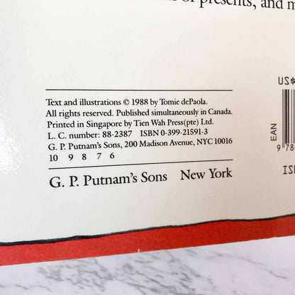 Baby's First Christmas by Tomie dePaola [FIRST EDITION] 1988