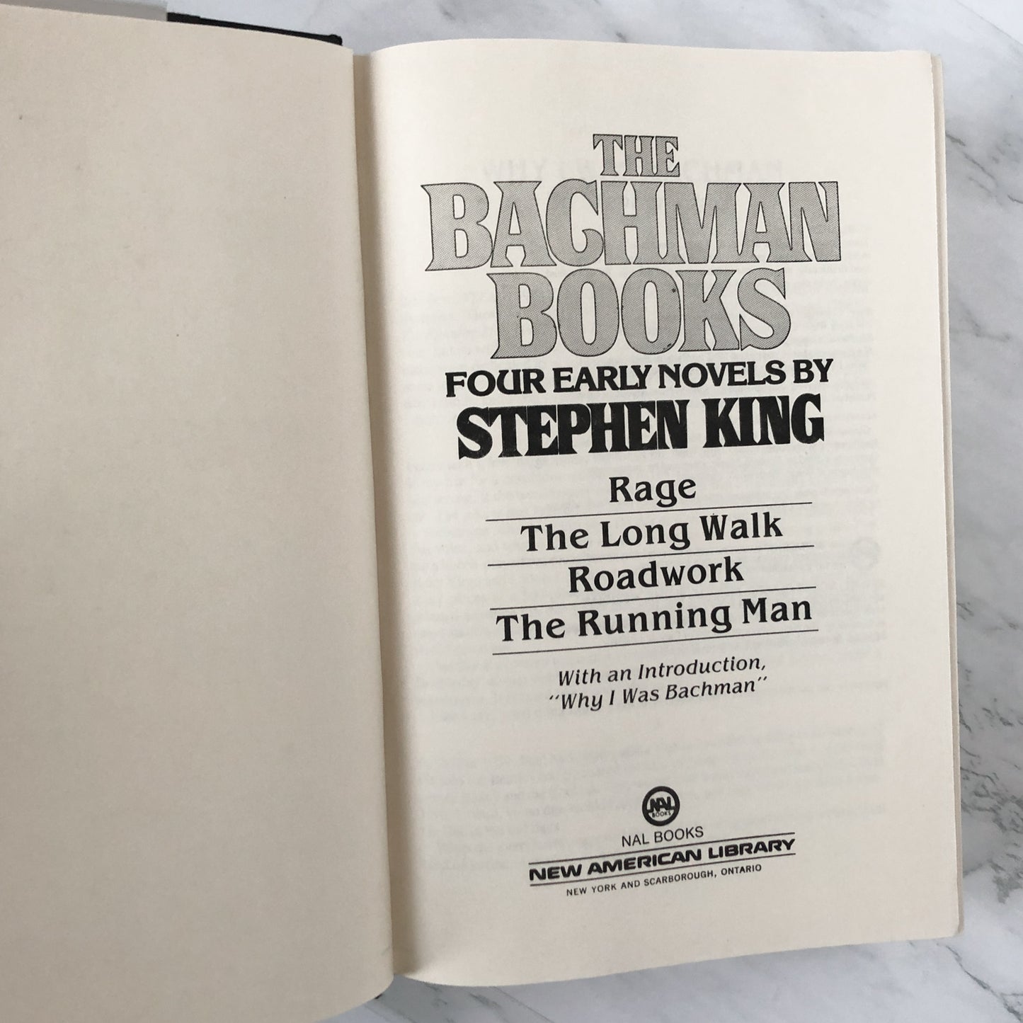 The Bachman Books: Four Early Novels by Stephen King [FIRST BC EDITION] - Bookshop Apocalypse