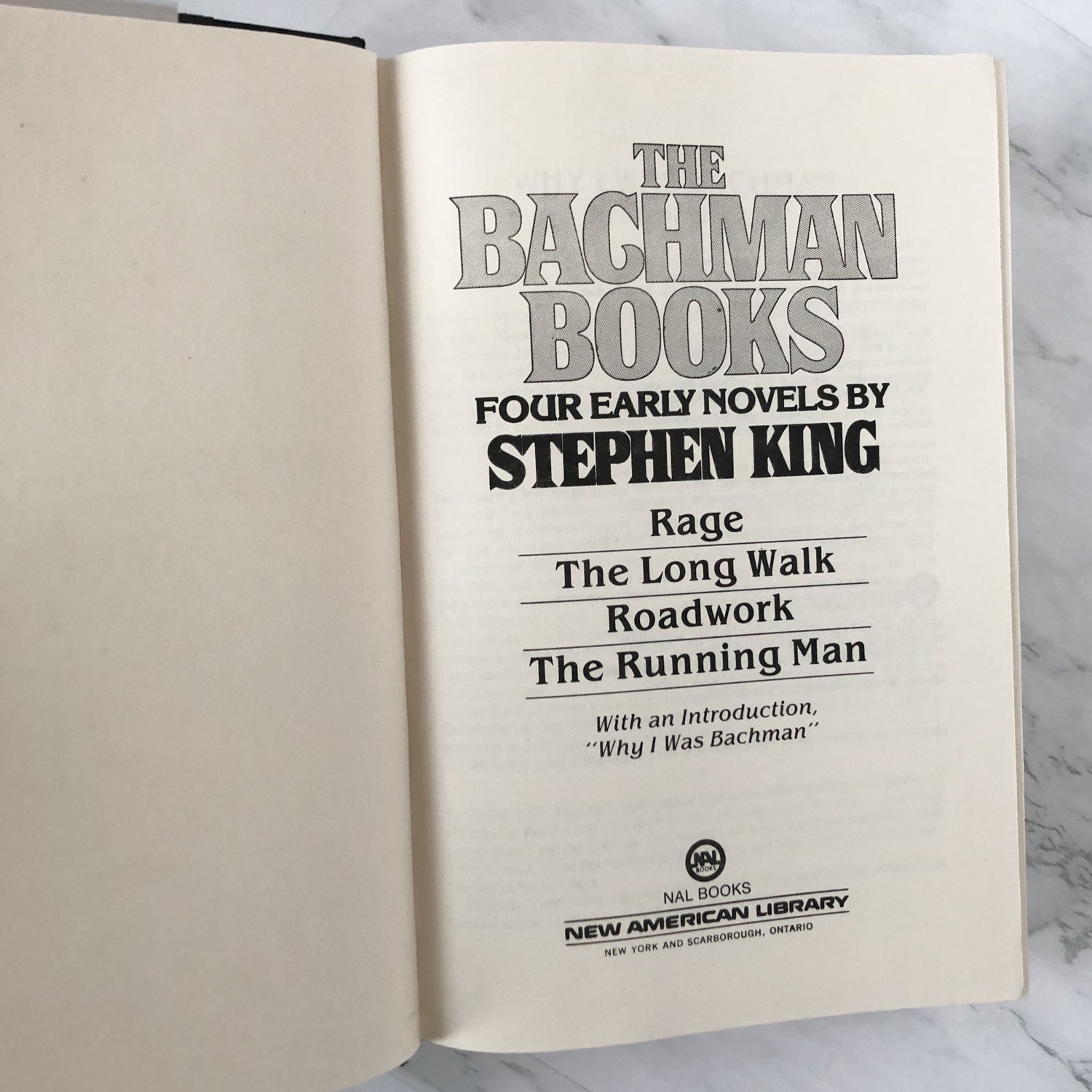 The Bachman Books: Four Early Novels by Stephen King [FIRST BC EDITION] - Bookshop Apocalypse