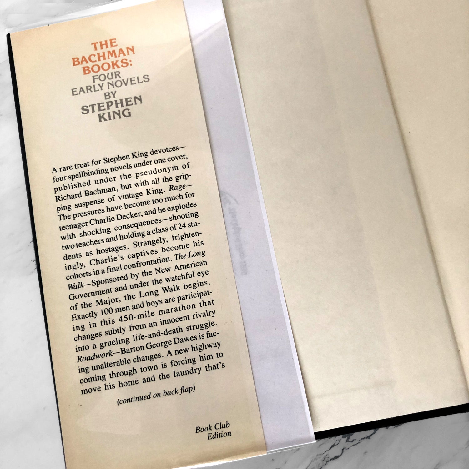 The Bachman Books: Four Early Novels by Stephen King [FIRST BC EDITION] - Bookshop Apocalypse