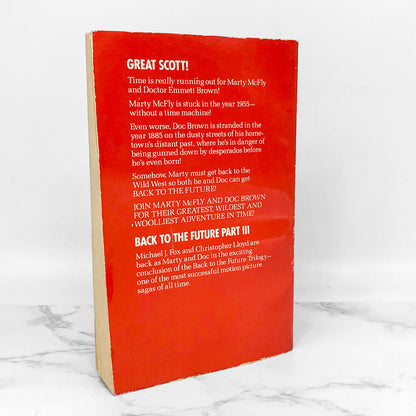 Back to the Future Part III by Craig Shaw Gardner [1990 MOVIE TIE-IN PAPERBACK]