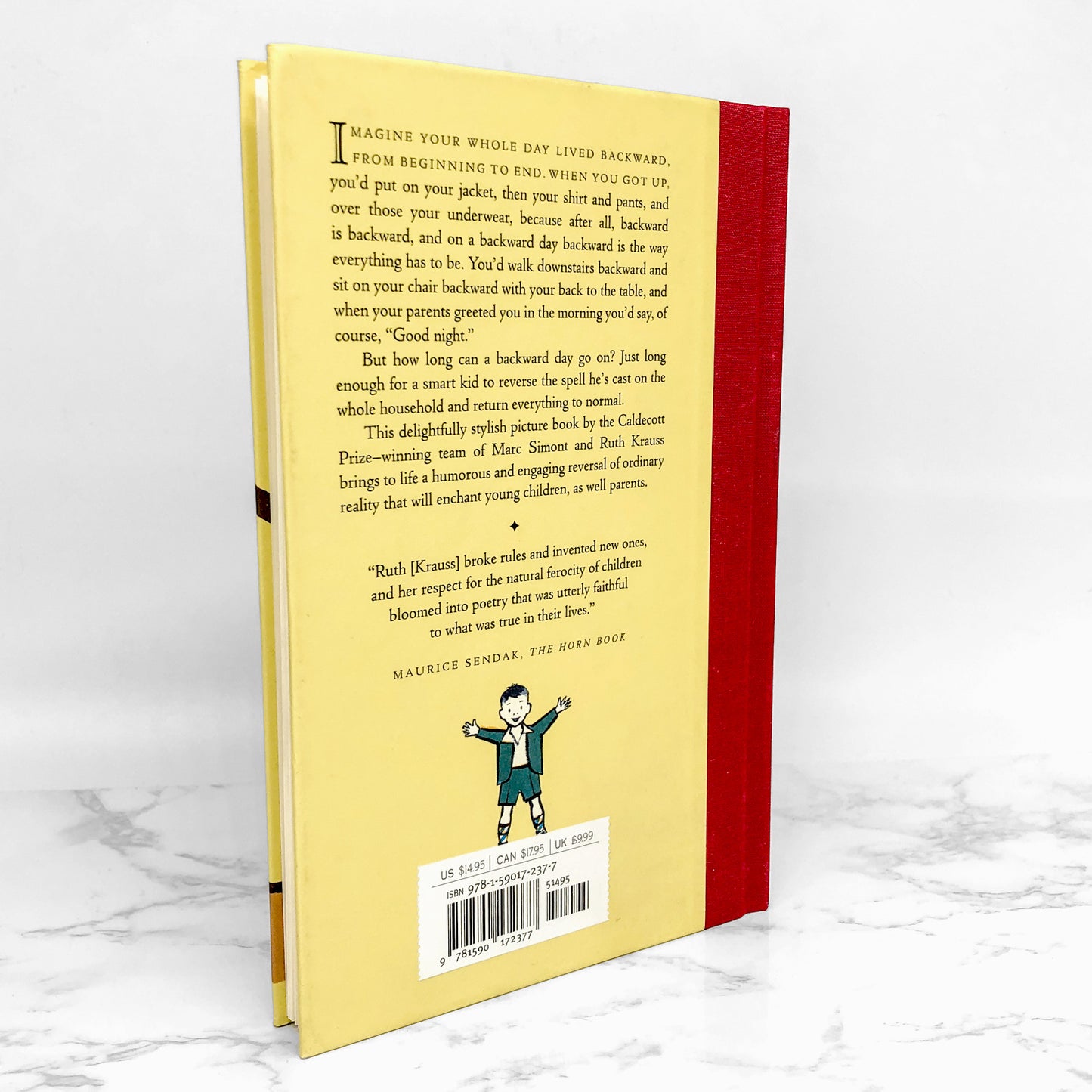 The Backward Day by Ruth Krauss & Marc Simont [HARDCOVER RE-ISSUE] 2007 • NYR