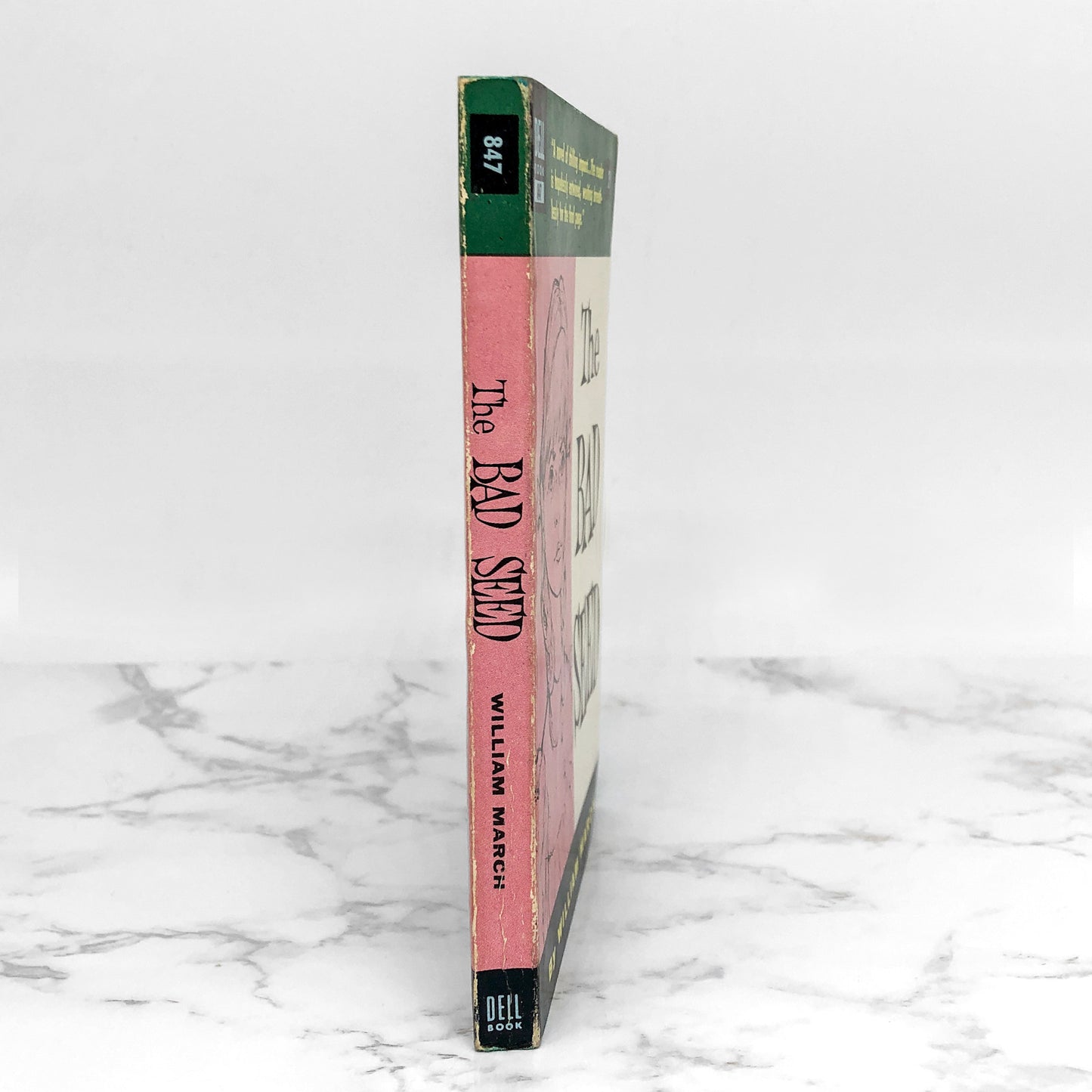 The Bad Seed by William March [FIRST PAPERBACK PRINTING] 1954 Dell