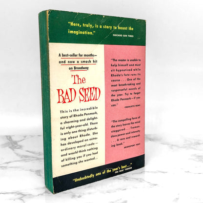 The Bad Seed by William March [FIRST PAPERBACK PRINTING] 1954 Dell