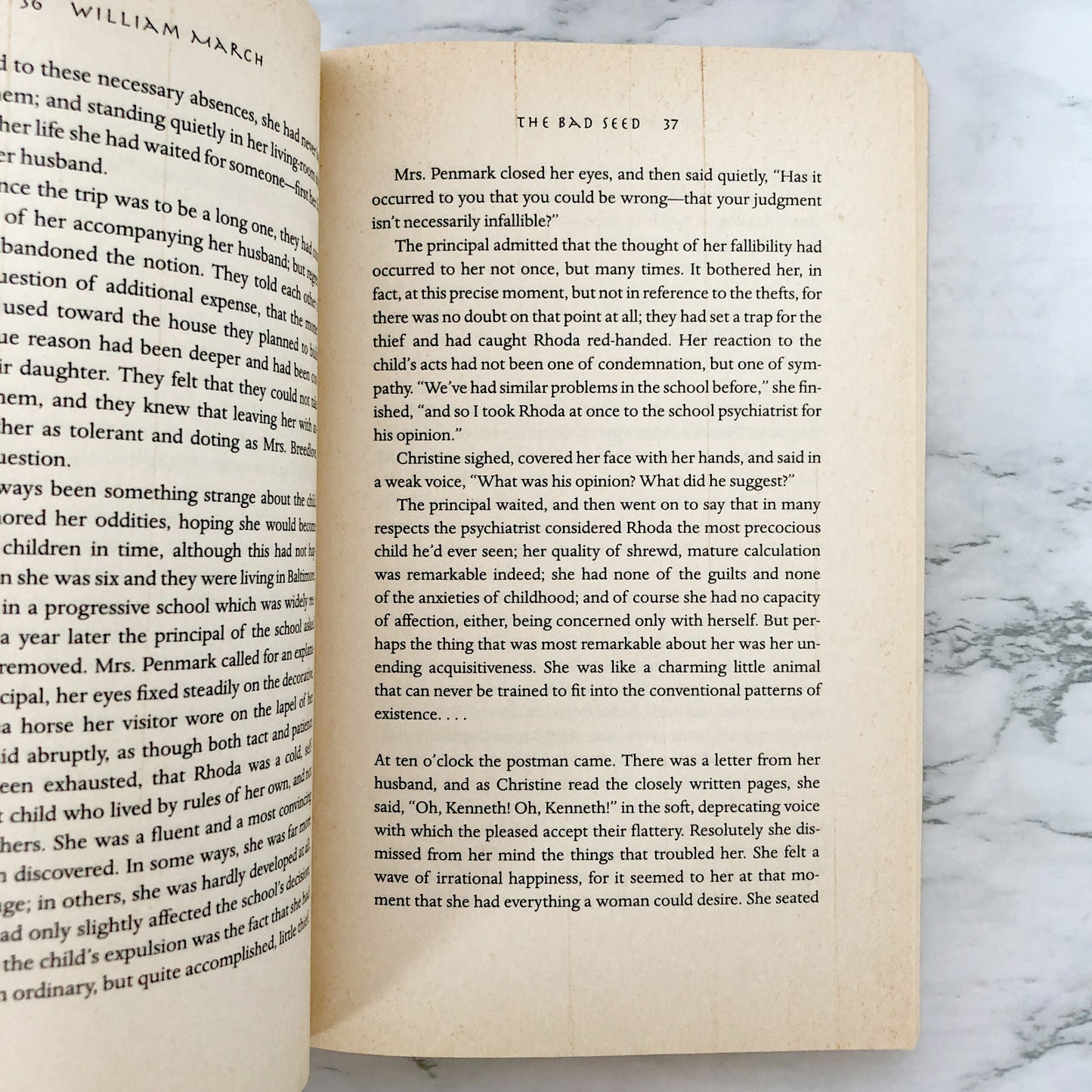 The Bad Seed by William March [TRADE PAPERBACK / ECCO 1997]