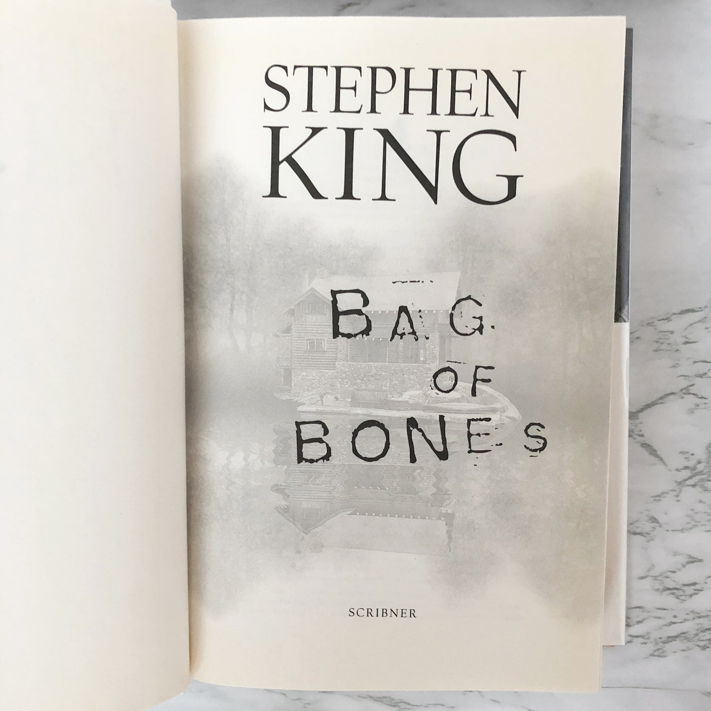 Bag of Bones by Stephen King [FIRST EDITION / FIRST PRINTING] 1998