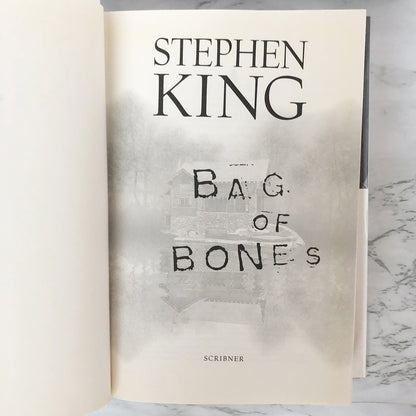 Bag of Bones by Stephen King [FIRST EDITION / FIRST PRINTING] 1998