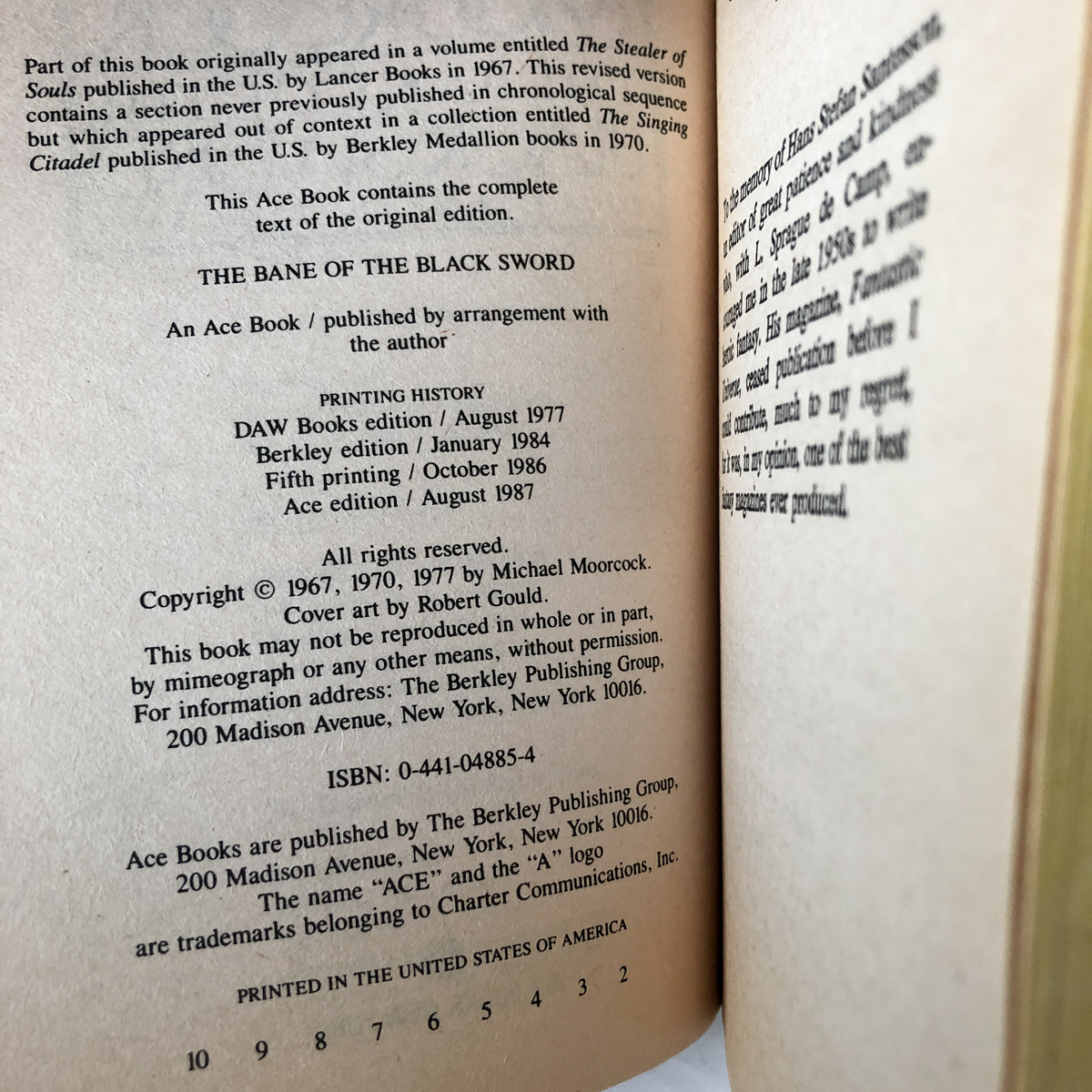 The Bane of the Black Sword by Michael Moorcock [ELRIC SAGA #5] - Bookshop Apocalypse