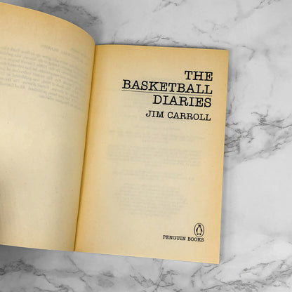 The Basketball Diaries by Jim Carroll [1987 TRADE PAPERBACK]