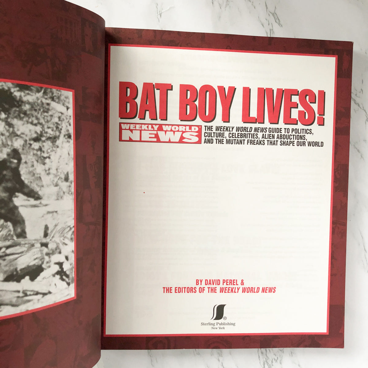 Bat Boy Lives! The Weekly World News Guide to Politics, Culture, Celebrities, Alien Abductions & the Mutant Freaks that Shape Our World - Bookshop Apocalypse