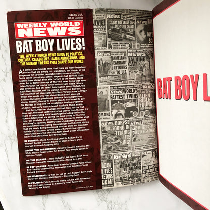 Bat Boy Lives! The Weekly World News Guide to Politics, Culture, Celebrities, Alien Abductions & the Mutant Freaks that Shape Our World - Bookshop Apocalypse