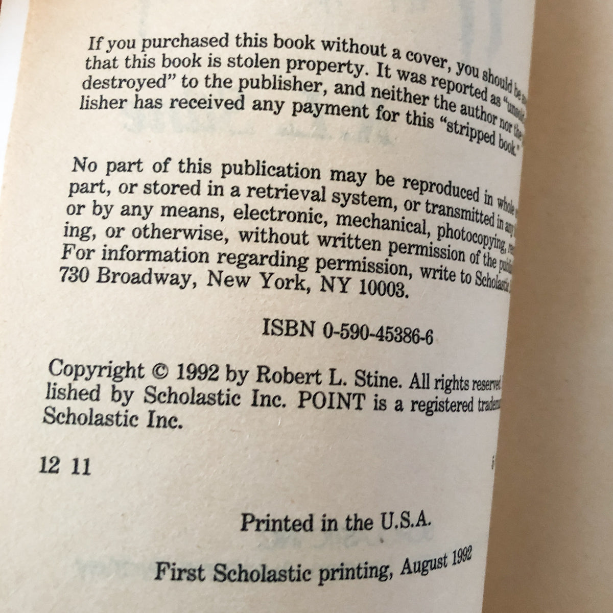 Beach House by R.L. Stine [1992 PAPERBACK] - Bookshop Apocalypse