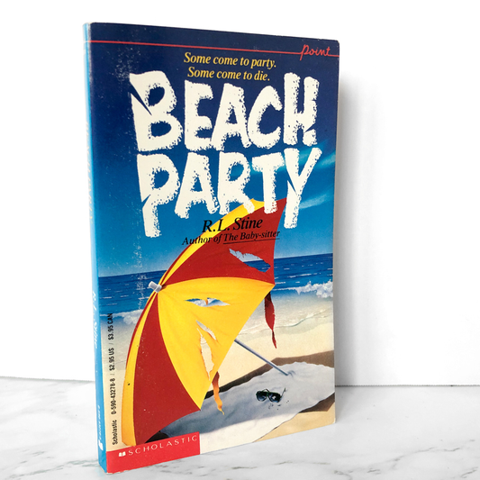 Beach Party by R.L. Stine [1990 PAPERBACK] - Bookshop Apocalypse