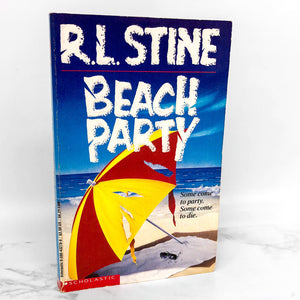 Beach Party by R.L. Stine [1990 PAPERBACK] Point Horror #18