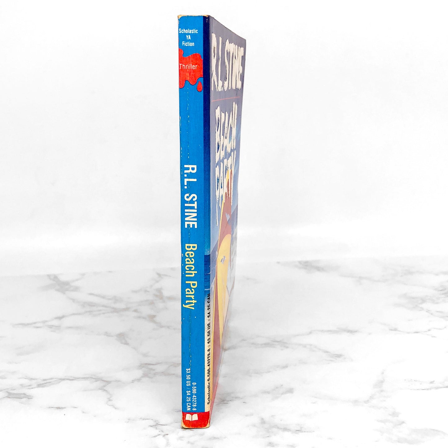 Beach Party by R.L. Stine [1990 PAPERBACK] Point Horror #18