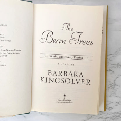 The Bean Trees by Barbara Kingsolver [10th ANNIVERSARY HARDCOVER / 1998]