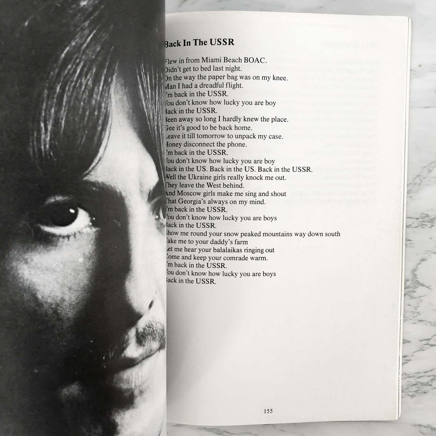 The Complete Beatles Lyrics: Every Song Written & Recorded by Lennon, McCartney, Harrison & Starr [1982 U.K. PAPERBACK]