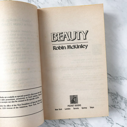 Beauty by Robin Mckinley [1985 PAPERBACK] - Bookshop Apocalypse
