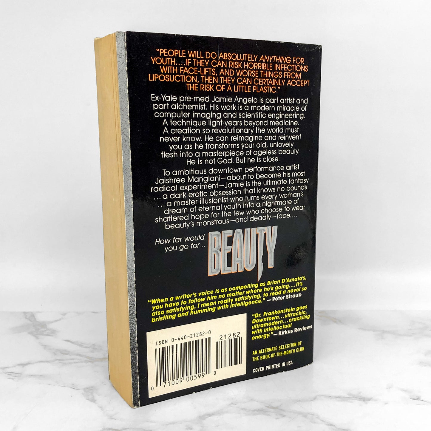 Beauty by Brian D'Amato [FIRST PAPERBACK PRINTING] 1993