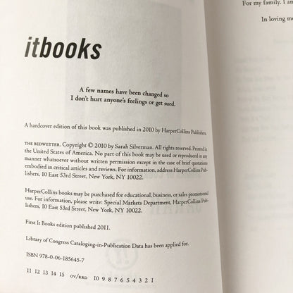 The Bedwetter: Stories of Courage, Redemption, and Pee by Sarah Silverman [TRADE PAPERBACK] - Bookshop Apocalypse