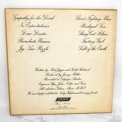 The Rolling Stones - Beggars Banquet [VINYL LP] 1968 • First U.S. Pressing • London