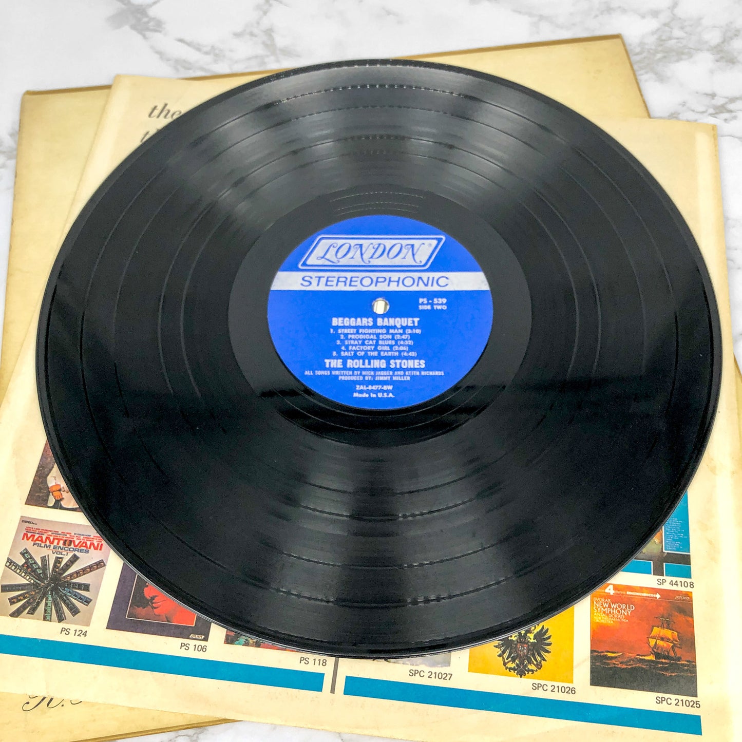 The Rolling Stones - Beggars Banquet [VINYL LP] 1968 • First U.S. Pressing • London