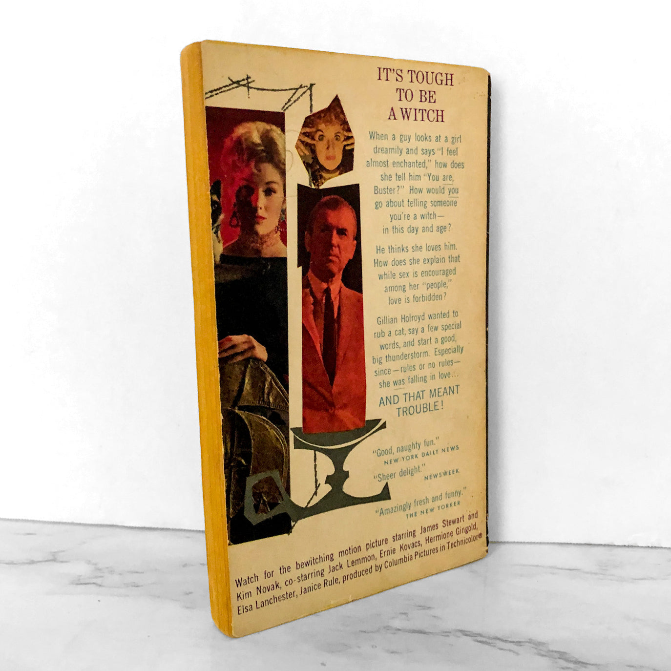 Bell, Book and Candle by John Van Druten [MOVIE TIE-IN PAPERBACK / 1958]