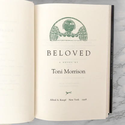 Beloved by Toni Morrison [FIRST GIFT EDITION] 1998 Hardcover