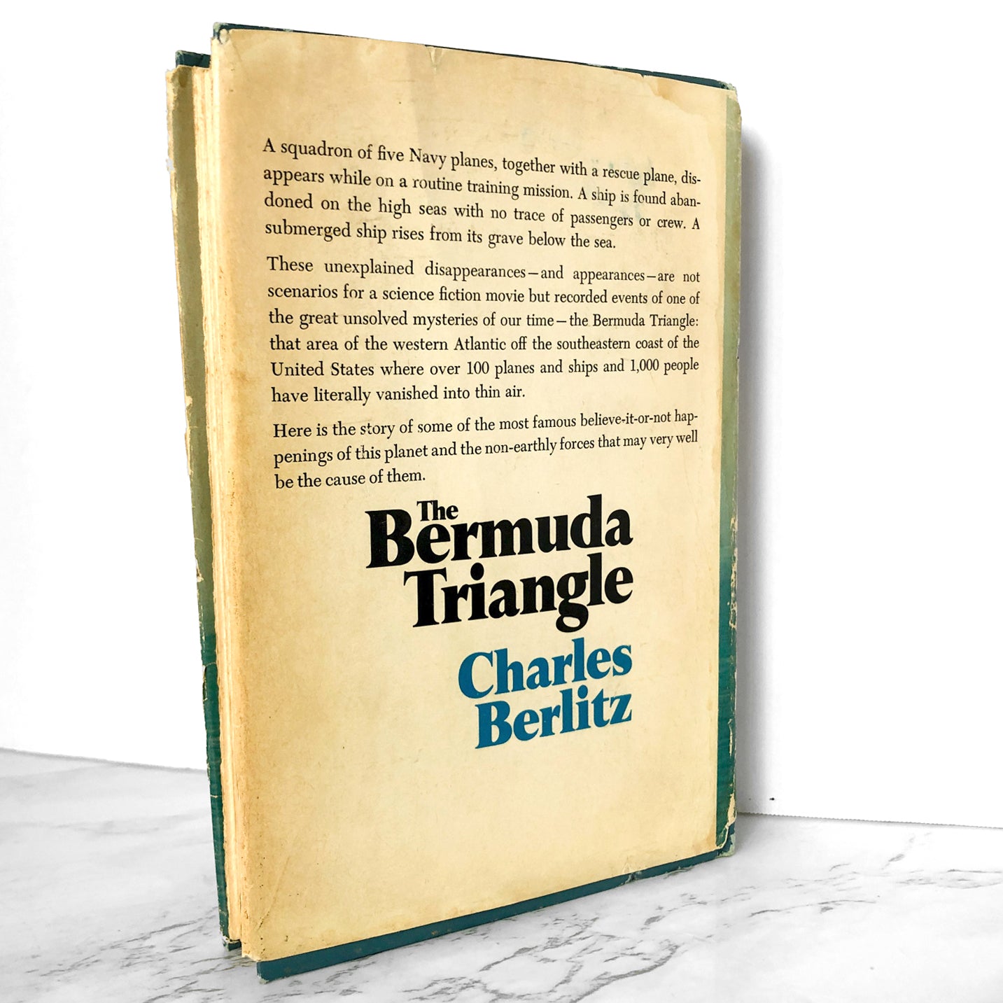 The Bermuda Triangle by Charles Berlitz [1974 HARDCOVER]