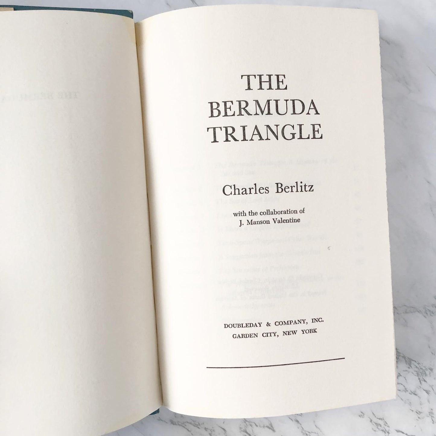 The Bermuda Triangle by Charles Berlitz [1974 HARDCOVER]