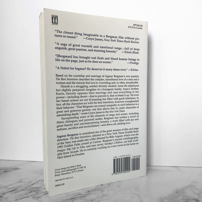The Best Intentions by Ingmar Bergman [FIRST PAPERBACK EDITION] - Bookshop Apocalypse
