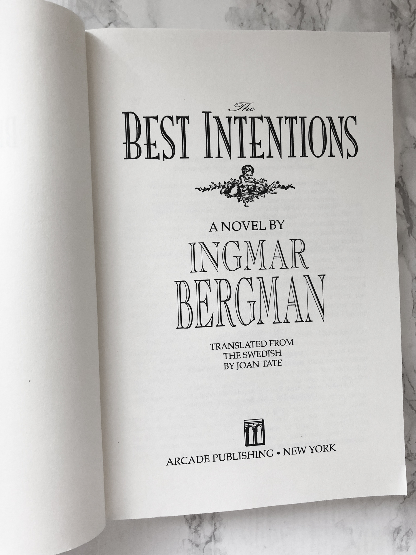 The Best Intentions by Ingmar Bergman [FIRST PAPERBACK EDITION] - Bookshop Apocalypse