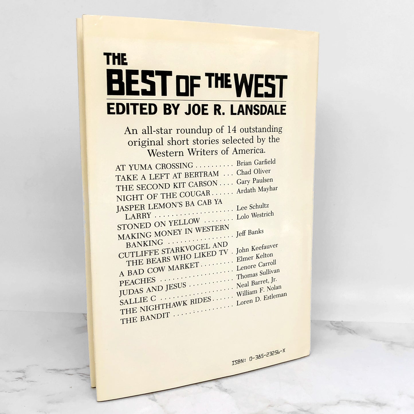 Best of the West: An Anthology of Western Writing by Joe R. Lansdale [FIRST EDITION] 1986