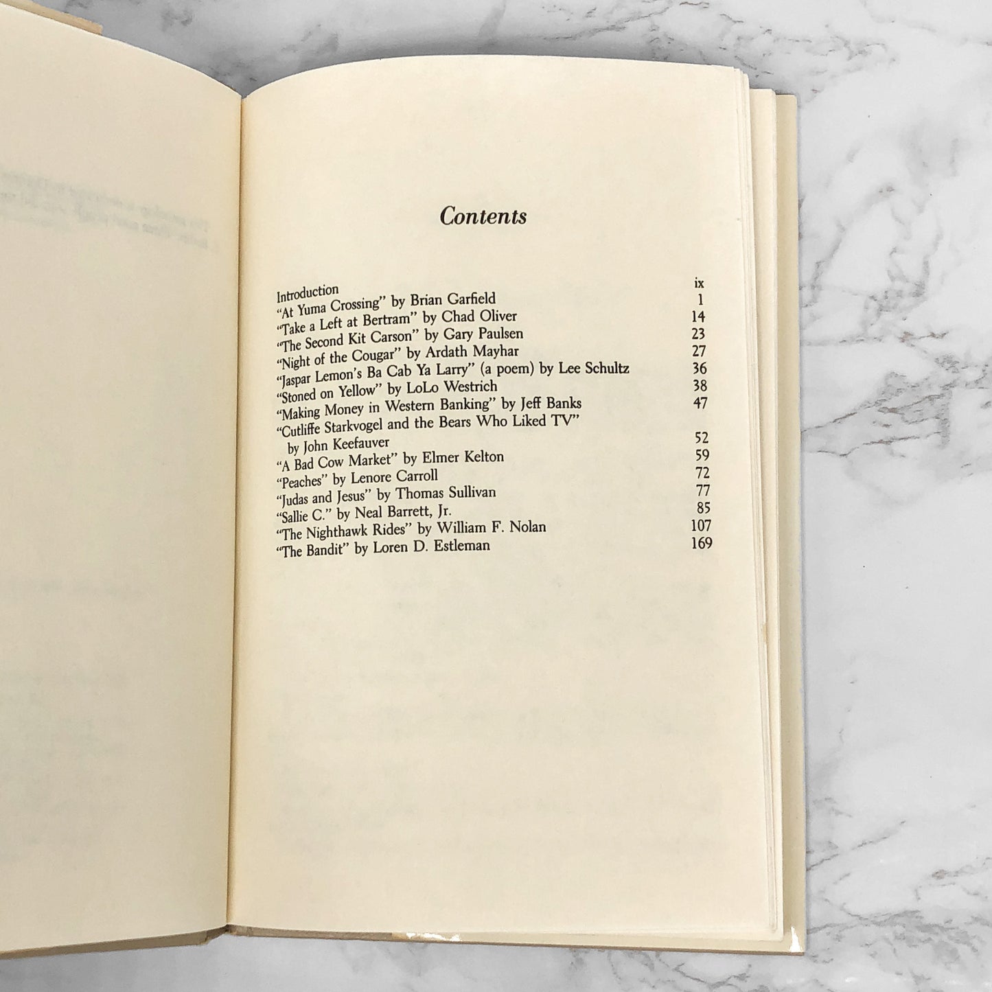 Best of the West: An Anthology of Western Writing by Joe R. Lansdale [FIRST EDITION] 1986