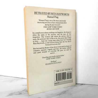 Betrayed by Rita Hayworth by Manuel Puig [U.K. TRADE PAPERBACK]