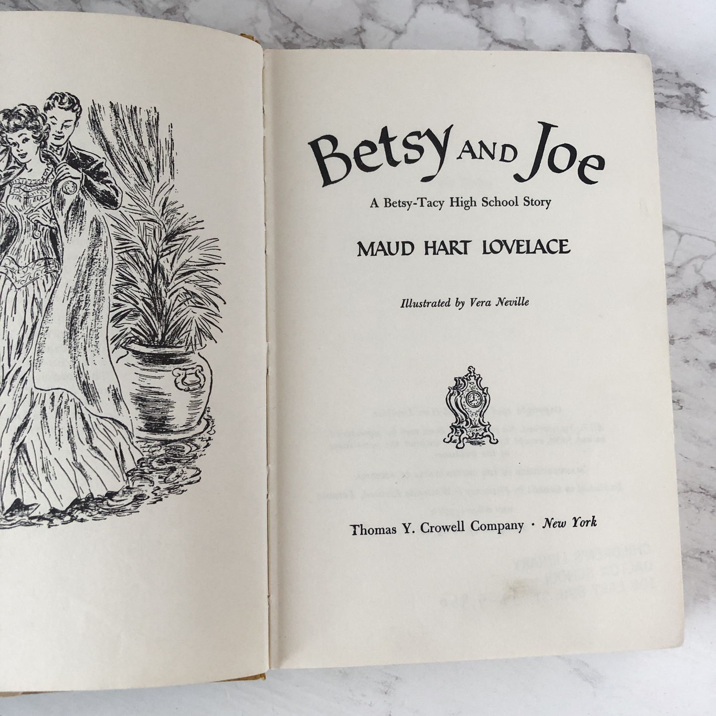 Betsy and Joe by Maud Hart Lovelace [FIRST EDITION] Betsy-Tacy - Bookshop Apocalypse