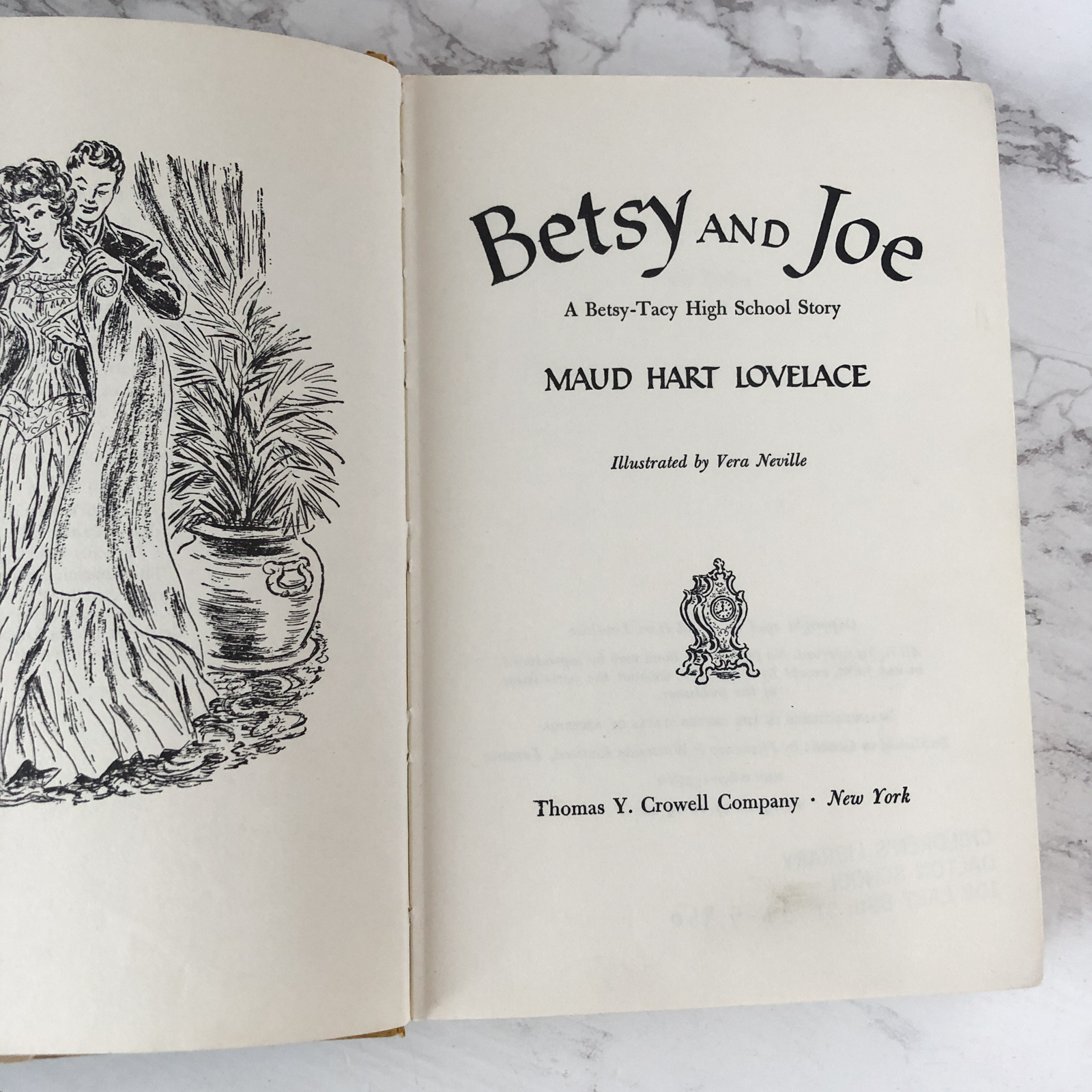 Betsy and Joe by Maud Hart Lovelace [FIRST EDITION] Betsy-Tacy - Bookshop Apocalypse