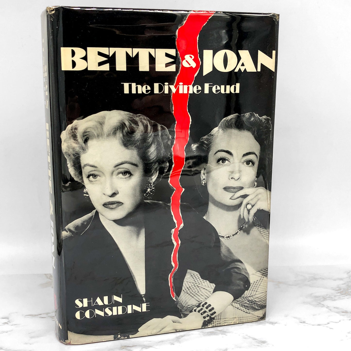Bette & Joan: The Divine Feud by Shaun Considine [1989 HARDCOVER]