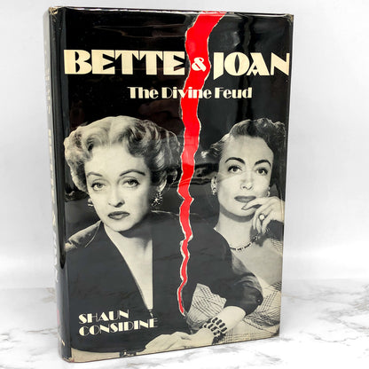 Bette & Joan: The Divine Feud by Shaun Considine [1989 HARDCOVER]