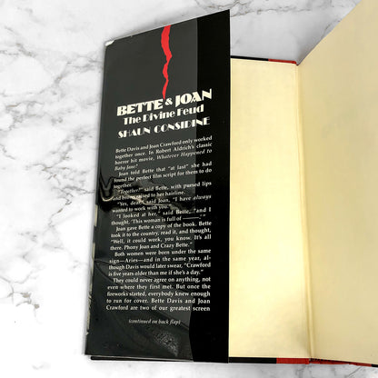 Bette & Joan: The Divine Feud by Shaun Considine [1989 HARDCOVER]