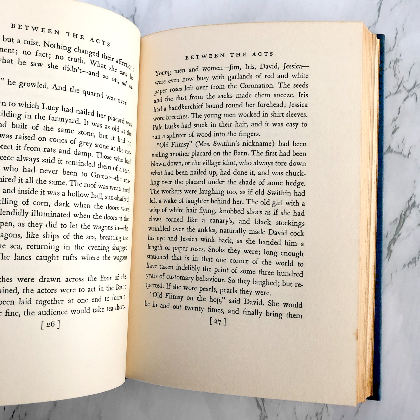 Between the Acts by Virginia Woolf [U.S. FIRST EDITION / FIRST PRINTING] 1941