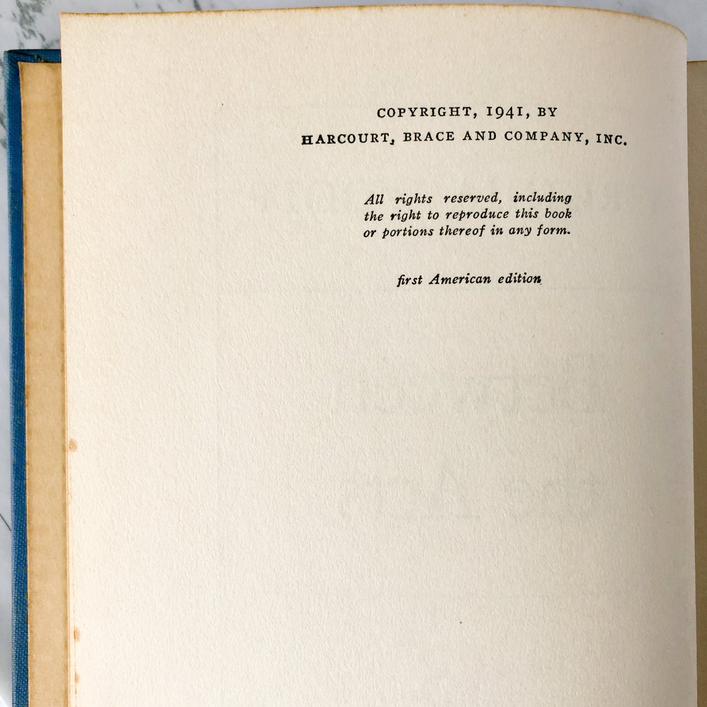 Between the Acts by Virginia Woolf [U.S. FIRST EDITION / FIRST PRINTING] 1941