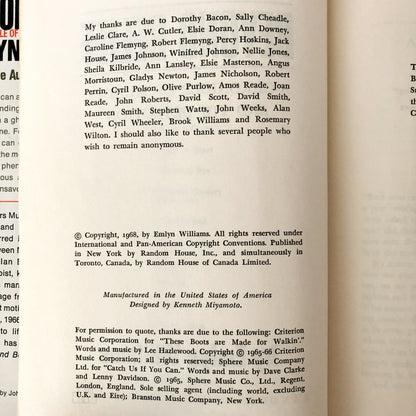 Beyond Belief: A Chronicle of Murder & Its Detection by Emlyn Williams [1968 HARDCOVER] BCE • Random House