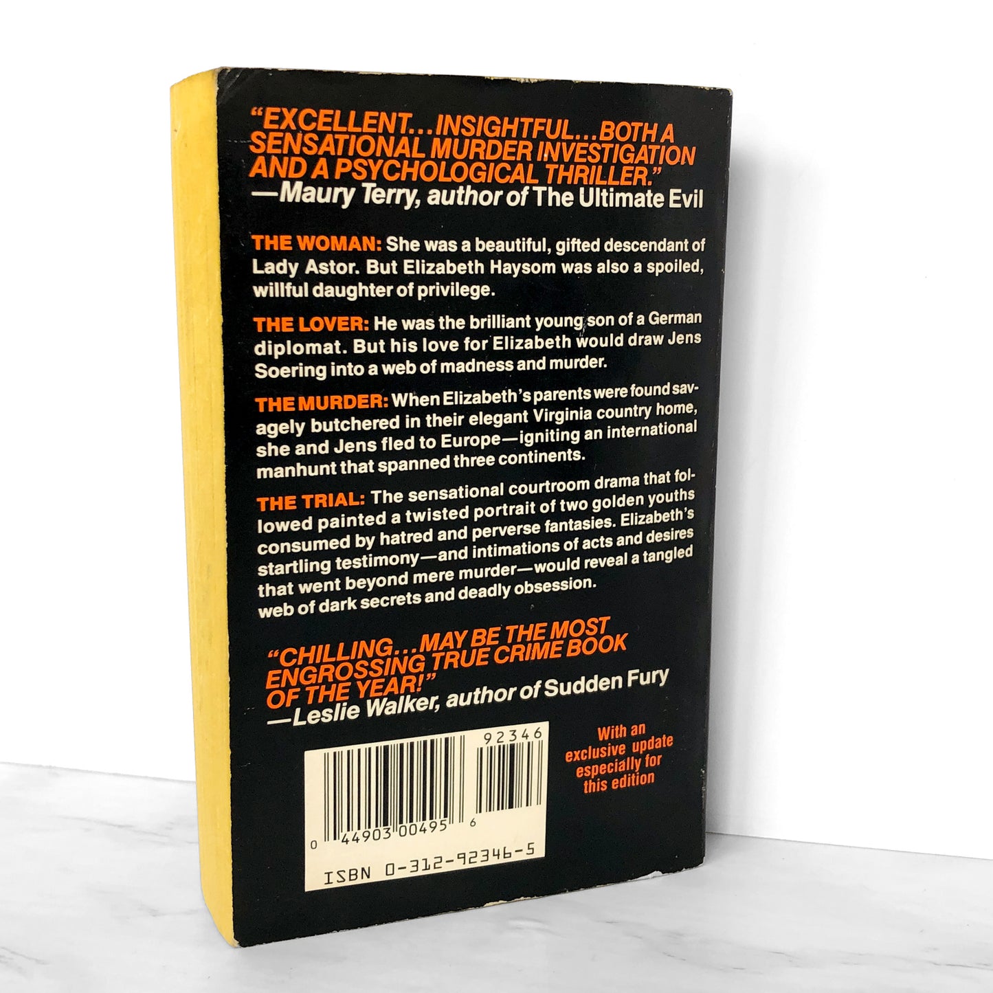 Beyond Reason: The True Story of a Shocking Double Murder by Ken Englade [FIRST PAPERBACK PRINTING] 1990