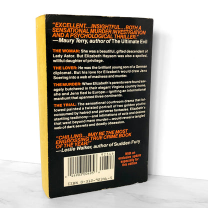 Beyond Reason: The True Story of a Shocking Double Murder by Ken Englade [FIRST PAPERBACK PRINTING] 1990