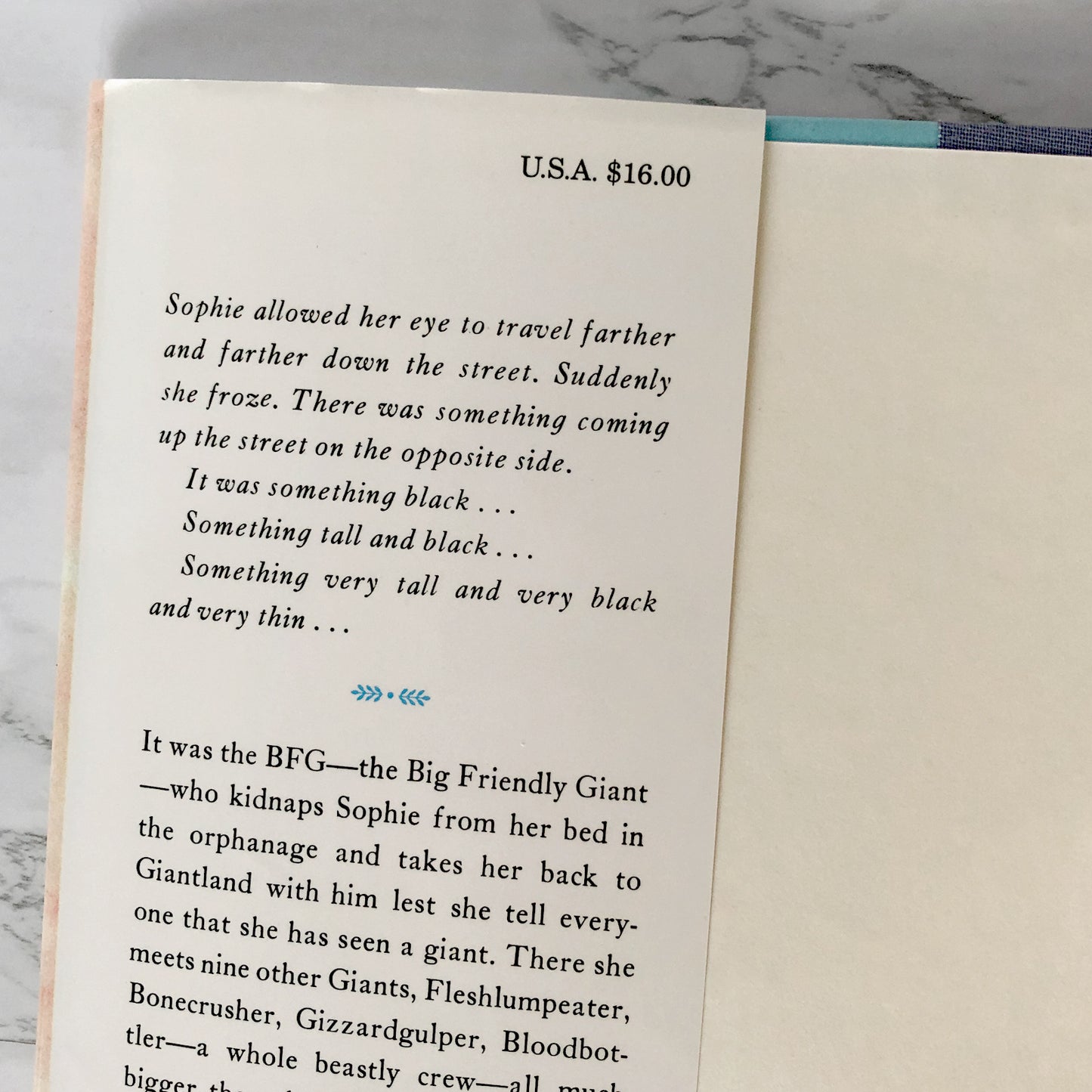 The BFG by Roald Dahl [U.S. FIRST EDITION / 1982]