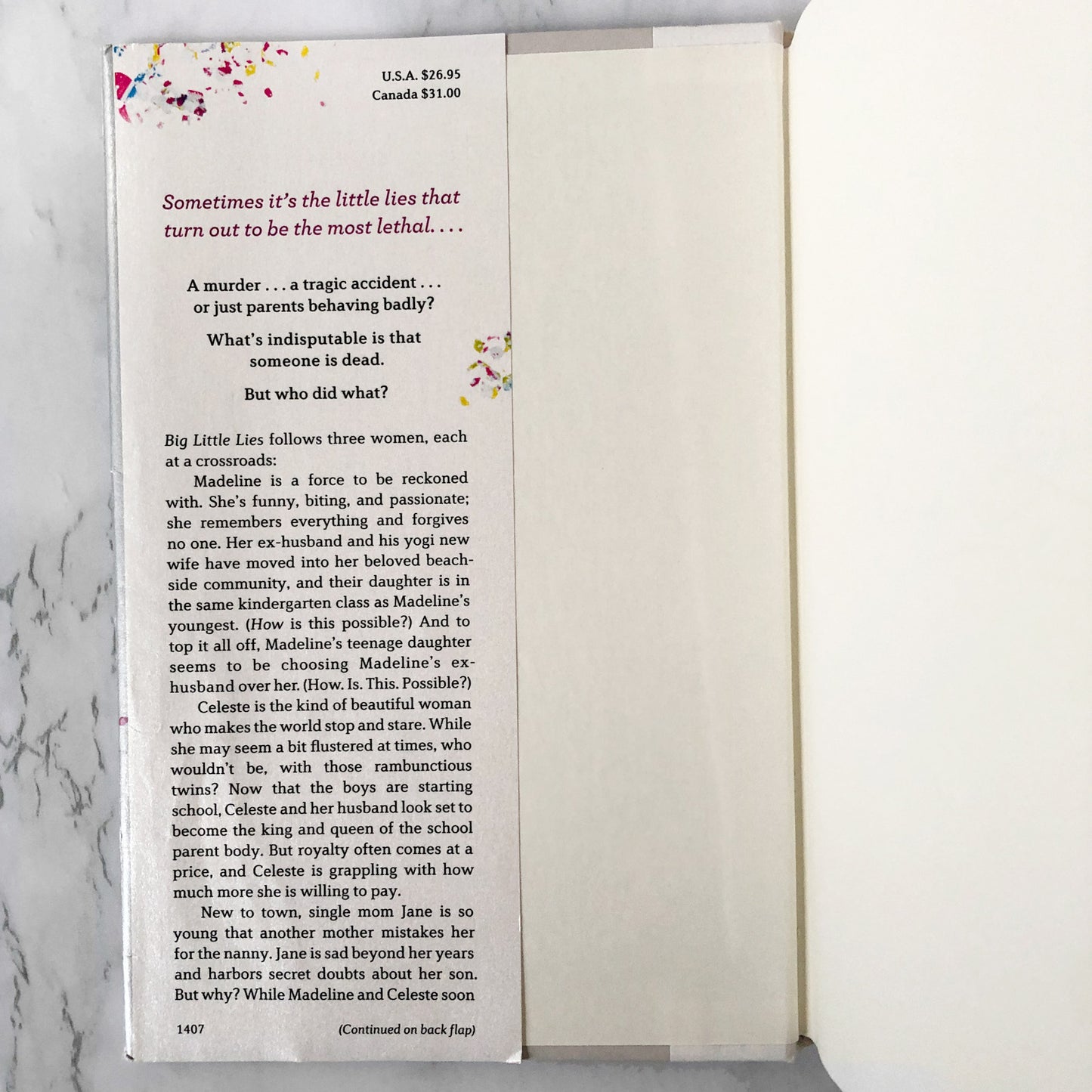 Big Little Lies by Liane Moriarty SIGNED! [FIRST EDITION / FIRST PRINTING]