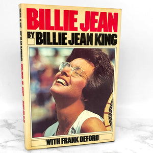 Billie Jean by Billie Jean King [FIRST EDITION • FIRST PRINTING] 1982